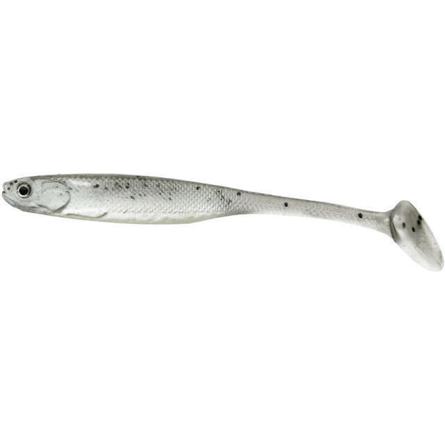 Shad Cormoran Crazy FIN Pearl Withe, 10cm, 6g, 2buc
