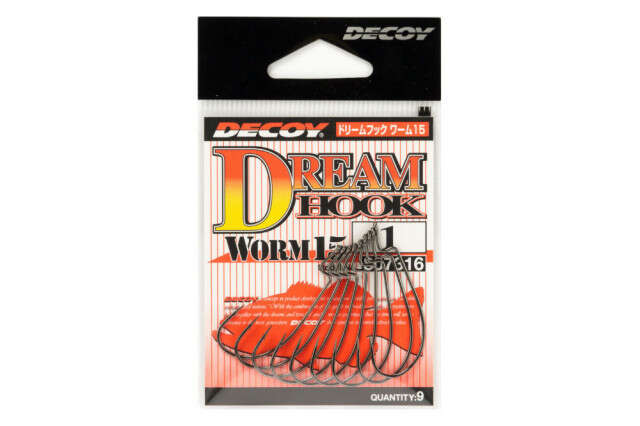 Carlige Offset Decoy Worm 15 Dream Hook (Marime Carlige: Nr. 1/0)