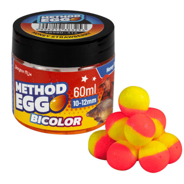 Pop Up Benzar Bicolor Method Egg, 12mm, 60ml (Aroma: Ciocolata Orange)