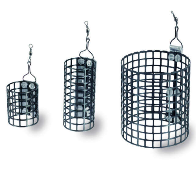 Momitor Colmic Round Cage Feeder, 25x56mm (Greutate plumb: 40g)