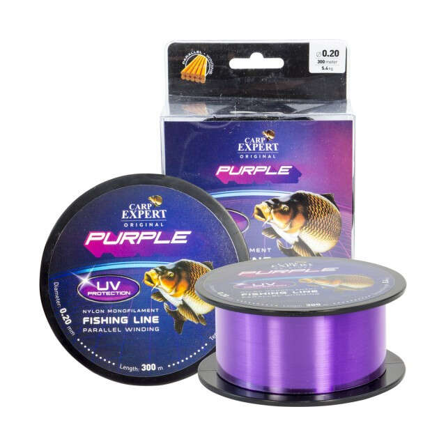 Fir Carp Expert UV Purple, 300m (Diametru fir: 0.40 mm)