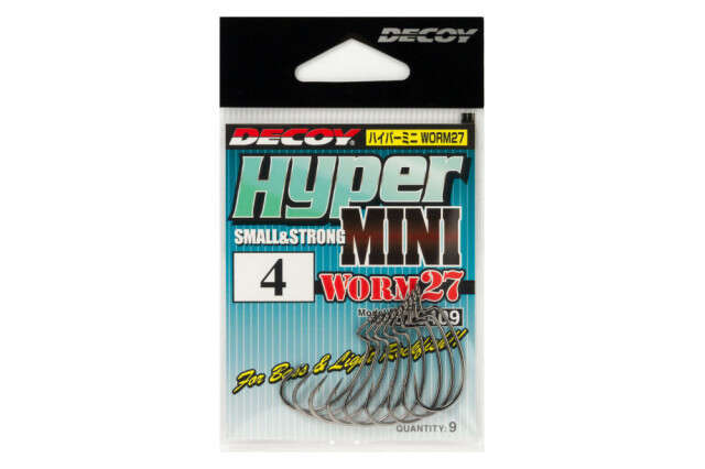 Carlige Offset Decoy Worm 27 Kg Hyper Mini (Marime Carlige: Nr. 4)