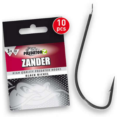 Carlige Carp Zoom Predator-Z Zander, 10 bc (Marime Carlige: Nr. 5/0)
