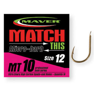 Carlige Maver Match This MT10, 10bc (Marime Carlige: Nr. 12)