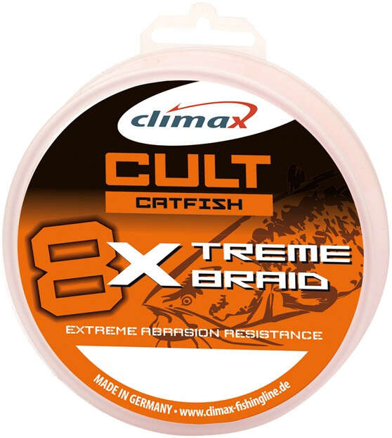 Fir textil Climax Cult Catfish X-Treme, gri, 280m (Diametru fir: 0.60 mm)