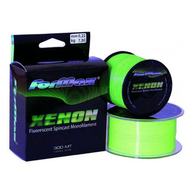 Fir Formax Carp Xenon, Verde Fluo, 300m (Diametru fir: 0.22 mm)