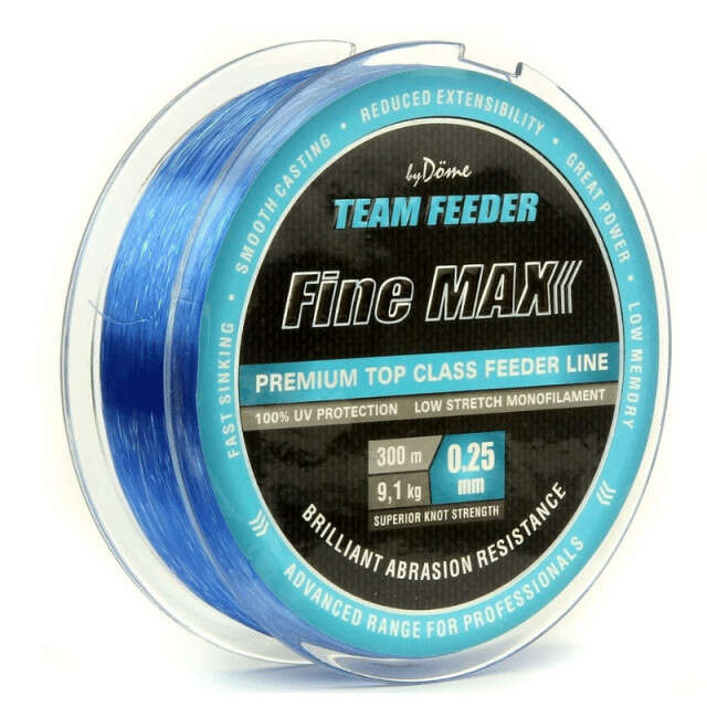 Fir Team Feeder by Dome Fine MAX, albastru, 300m (Diametru fir: 0.22 mm)