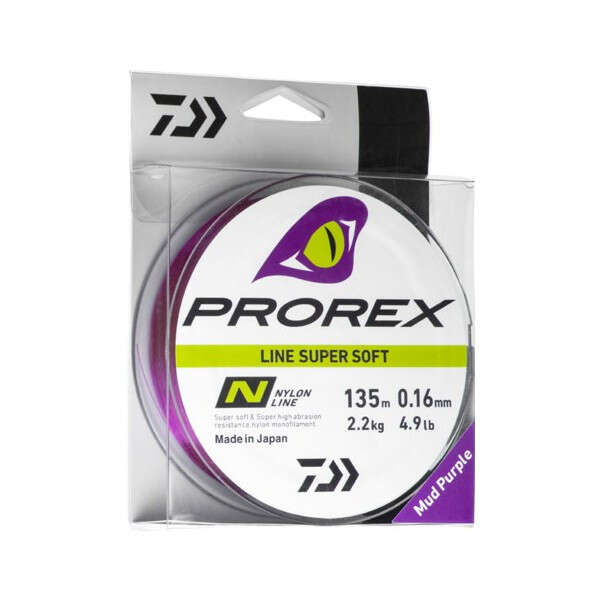 Fir Prorex S. Soft Purple 270m Daiwa (Diametru fir: 0.16 mm)