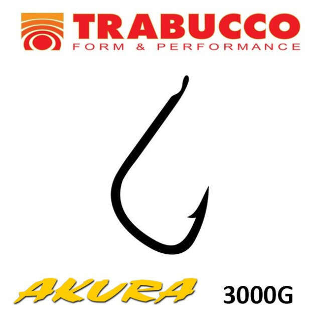 Carlige Akura 3000G Trabucco (Marime Carlige: Nr. 8)