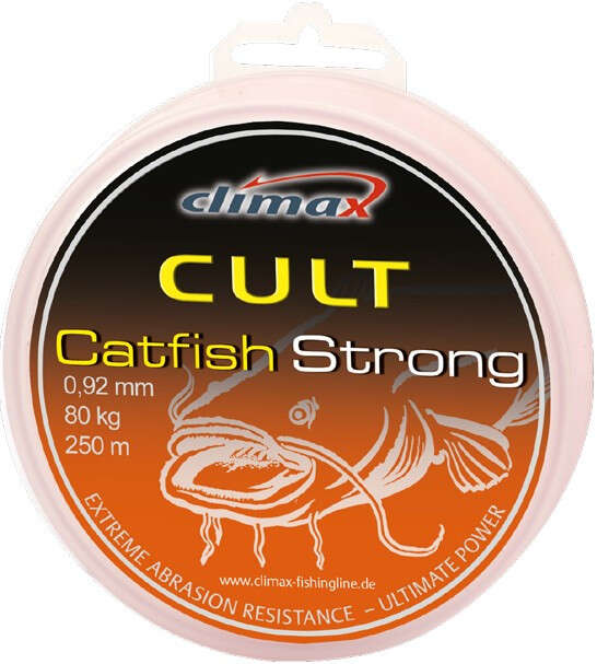 Fir textil Climax Cult Catfish Strong, alb, 250m (Diametru fir: 0.92 mm)