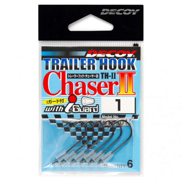 Carlige Decoy Trailer Hook 2 Chaser, 6buc (Marime Carlige: Nr. 1/0)